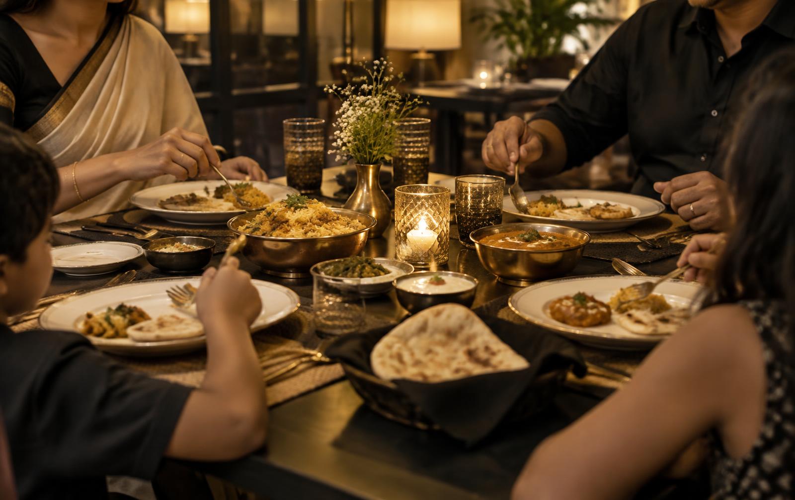 A local family dinner experience